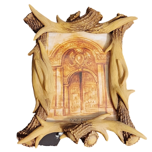 Cabin Decor Buckhorn Deer Antler Rustic  Picture Frames - Picture 11 of 13